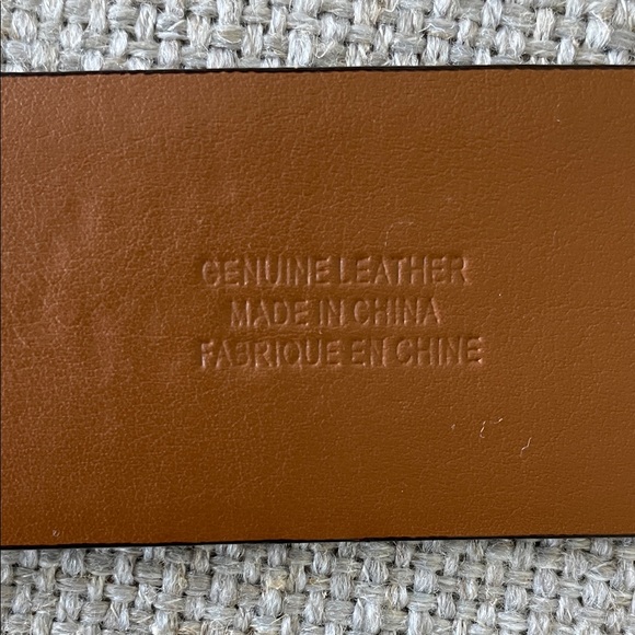 Ralph Lauren Brown Suede Leather Belt - Picture 3 of 6